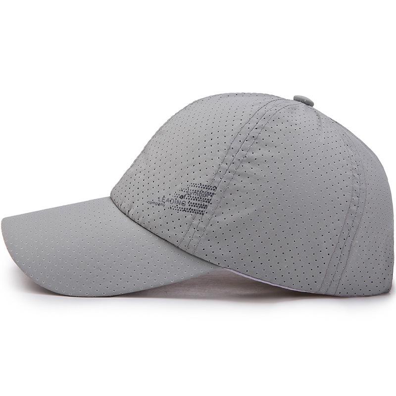 Baseball Summer Cap Men Women Quick Drying Hats Unisex Breathable Sport Pure Color Snapback Hat Golf Caps Bone Hat