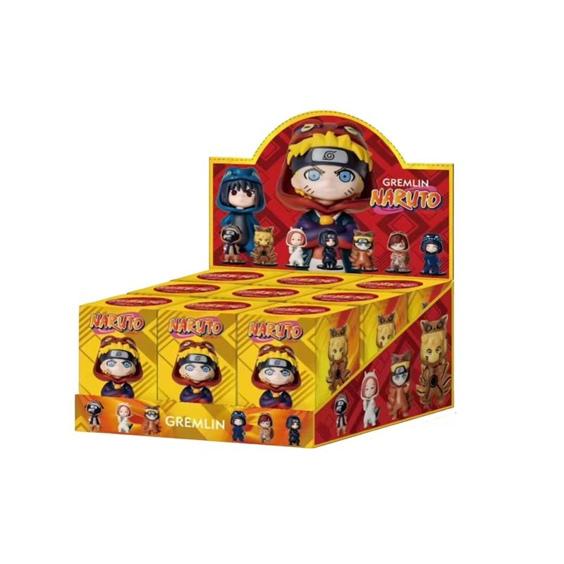 Новая серия пижам Naruto Bnfigureq, слепой бокс, фигурка-модель Саске Какаши, настольные украшения, рождественский подарок, игрушка