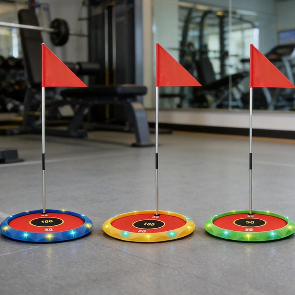 Детский набор для гольфа Тренажер для свинга Семейное развлечение Игровые занятия Набор для игры в паттинг-гольф На Рождество Спортивный пляжный Детский Старше