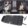 Car Seat Protector Thickened Padding Mat Waterproof Universal Non Slip Seat Cover for Car SUV Sedan with Mesh Pockets