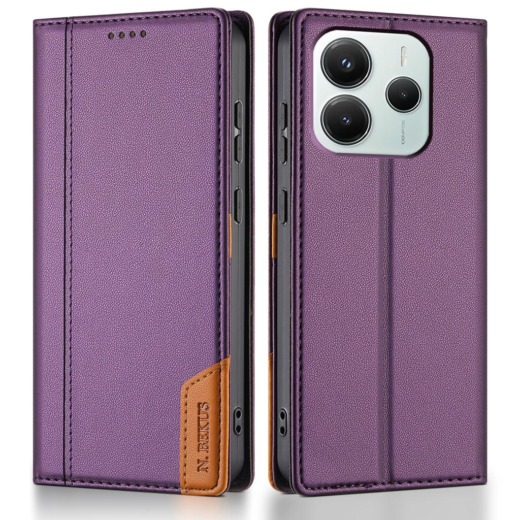 Флип Сильный Магнитный Держатель для Карт Кошелек Кожаный Чехол для Xiaomi Redmi Note 14 Pro Plus 13 12 11 14C Обложка с RFID-блокировкой