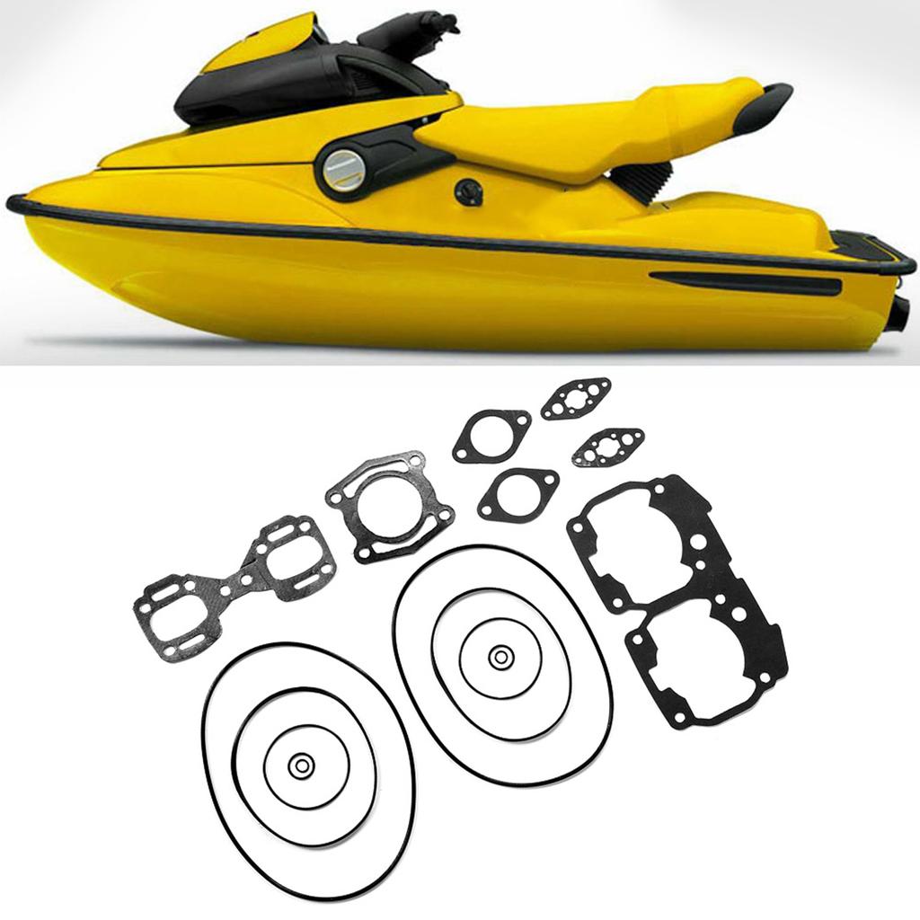 Complete Top End Gasket Set Kit High Quality Fit for SeA Doo GSX GTX SPX XP
