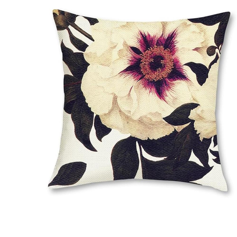 Наволочки Peony Elegance BlossomПодушка для дивана в гостиной, мягкая и удобная, украшение для спальни