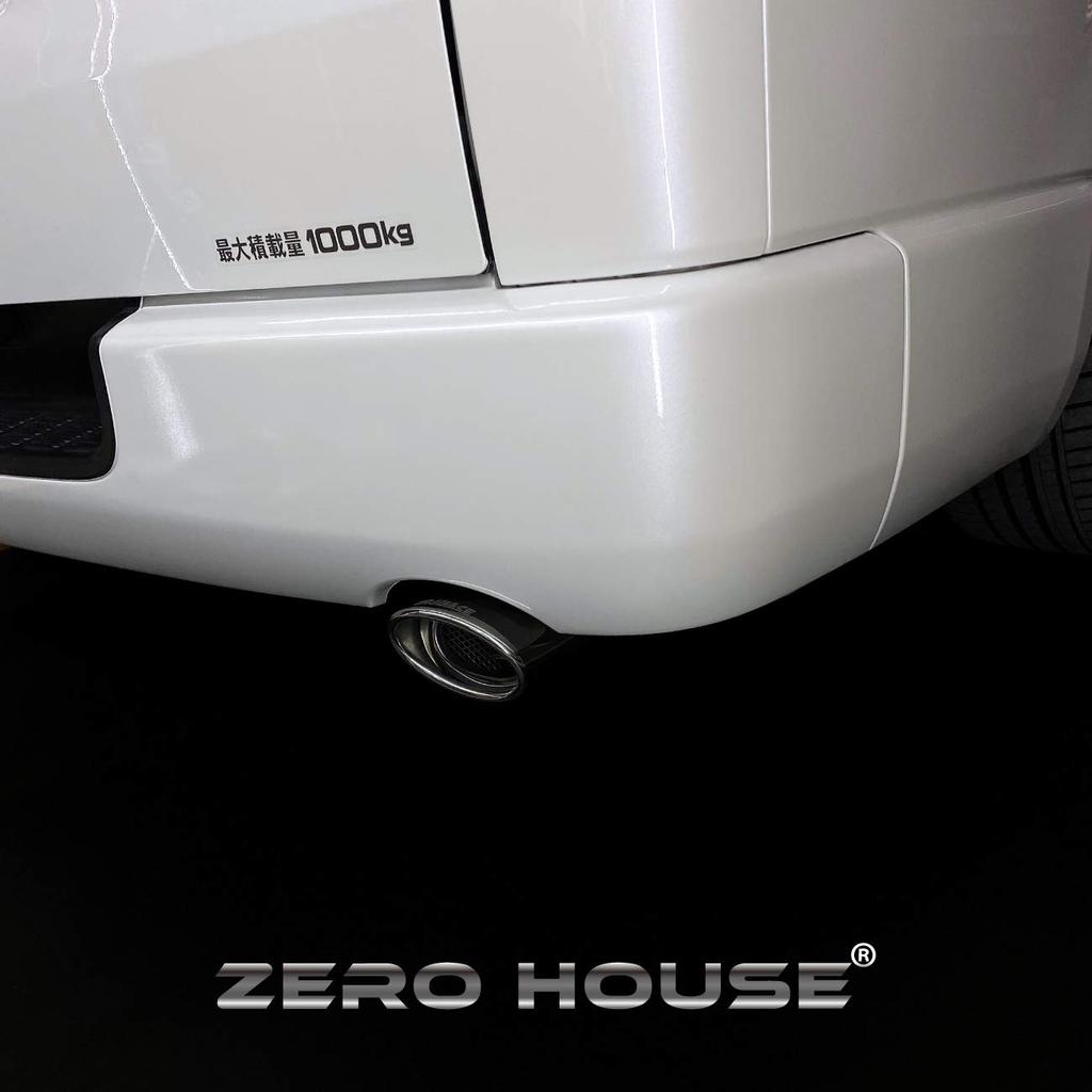 Для Toyota 200 Series Ace Этот стальной аэродинамический бампер и задний глушитель являются и подходят для разработанного на заказ Hiace/Regius (Модели 1/2/3/4/5/6). полностью из нержавеющей стали