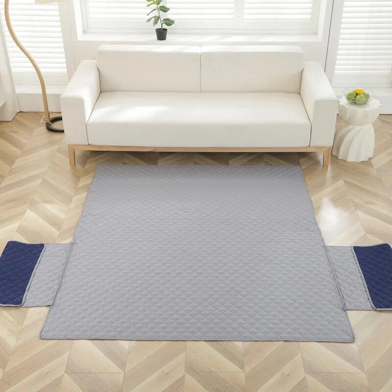 Durable Simplicity Waterproof Cloth Double-sided Available Plaid Sofa Cover Solid Color Anti-fouling Pet Sofas Covers Reversible