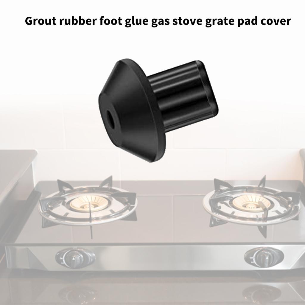 160 шт. Резиновые ножки, термостойкие бамперы для бытовой техники, устойчивая поддержка, резиновая текстура, подходят для решеток газовой плиты