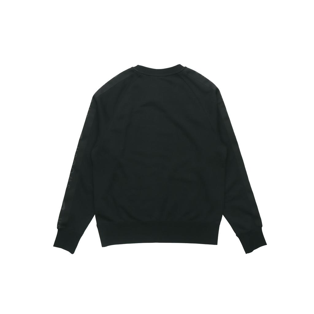 Nike Спортивная одежда Swoosh Повседневная толстовка с длинным рукавом с круглым вырезом Мужские топы Черный DA0087-010