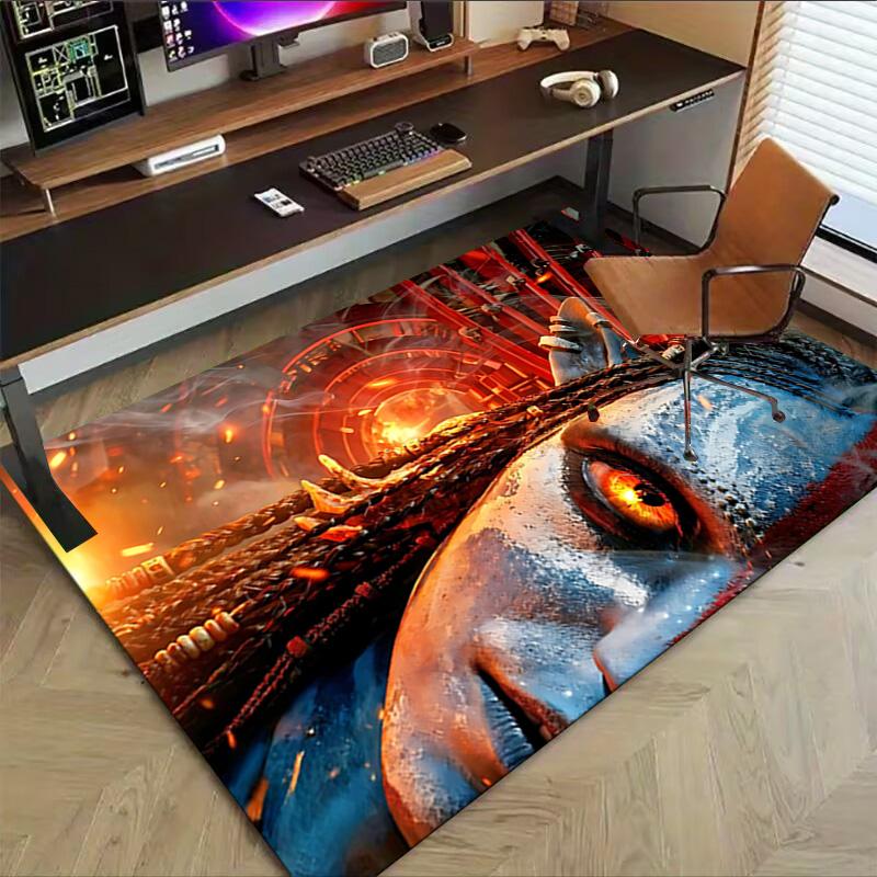 1pc Avatar Frontiers Pandora Carpet for Playroom Bedroom Living Room Sofa Home Decor,kids Game Area Rug Non-slip Floor Mat Y72926
