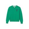 Puma X AMI AMIPARIS Collaboration Series Heart Logo Solid Crew Neck Sweatshirt Men Tops Mint-Green 534111-96