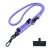 10 мм Брелки для мобильного телефона Шнурок Регулируемый Наручный Crossbody Плечевой Карточка Шейный Шнурок Зажим Подвеска Анти-потеря Ключ Ремешок Аксессуары