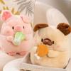 Cute Cartoon Cabbage Pig Carrot Rabbit Dog Plush Toys Soft Stuffed Dolls Pillow Decor Christmas Birthday Gifts