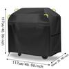 Waterproof BBQ Grill Cover 210D Oxford Outdoor Grill Cover  for Garden Camping Picnic