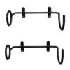 6pcs Iron Wine Bottle Rack Wall Mounted Wine Display Holder for Kitchen Bar Home Decoration Single Champagne Storage
