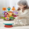 New Flower Pot Building Blocks DIY Building Flower Pots with Storage Building Blocks Toys Enlightenment Creative Educational Early Education Toys