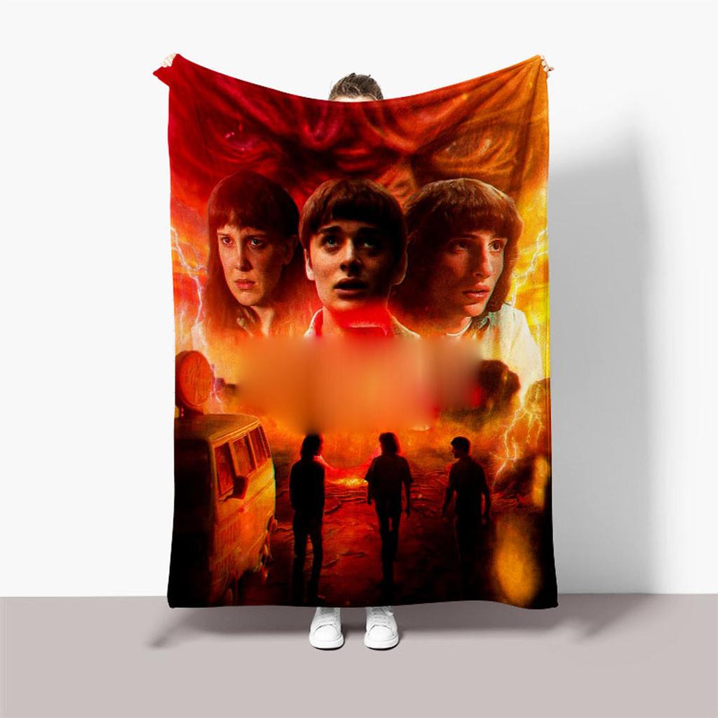 Фланелевые пледы 100x130см, подходящие для взрослых и детей, персонализированные пледы, пледы с цифровой печатью