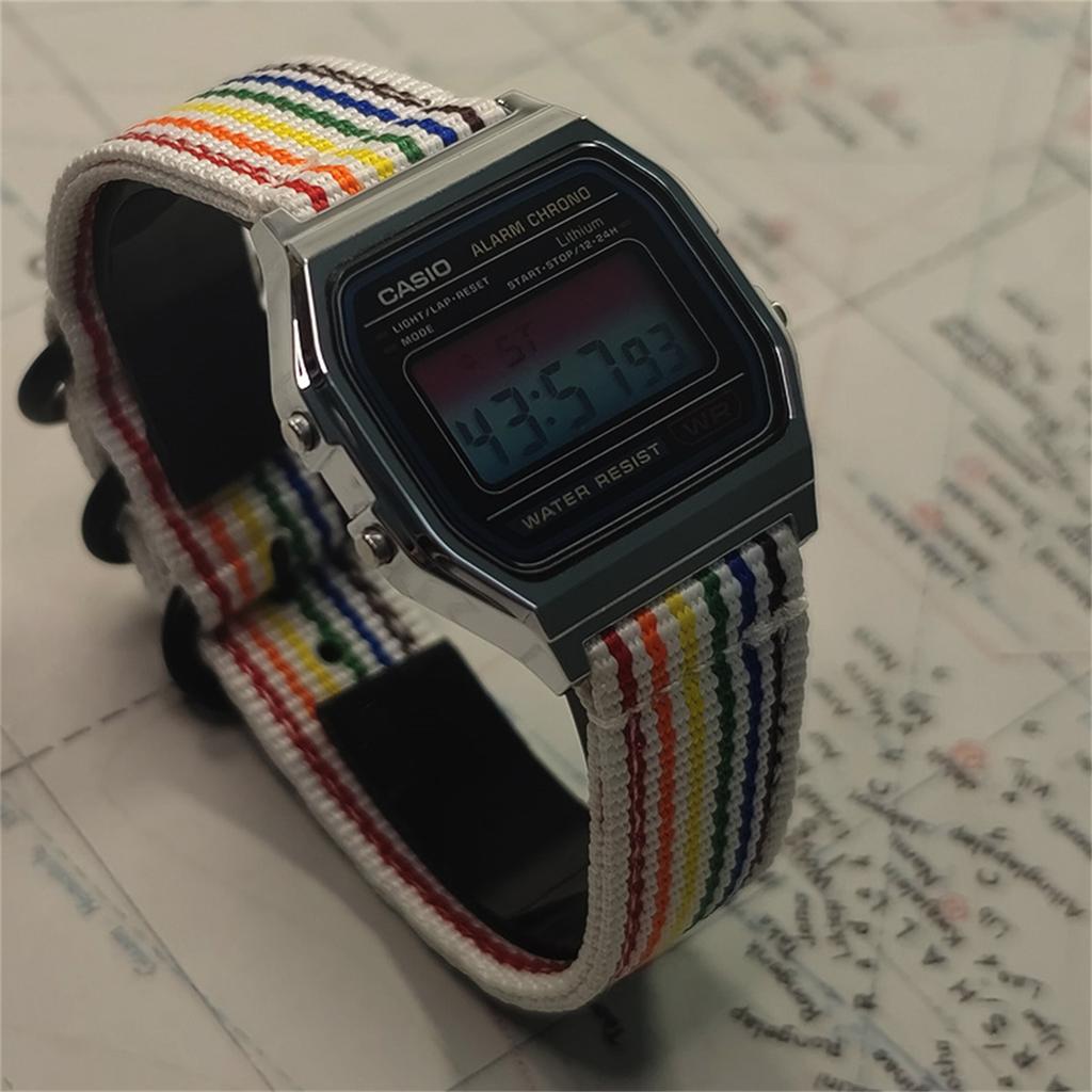 Casio Унисекс ЧАСЫ ДЛЯ ПОДРОСТКОВ Черные A158WA-1(Watch3--)