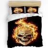 Firefighter Tool Flame Duvet Cover Bed Bedding Set For Double Home Textile Quilt Cover Pillowcases Bedroom Bedding Set No Sheet