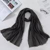 Muslim Fashion Women Crinkle Hijab Scarf Soft Solid Head Scarves Turban Shawls and Wraps Hijab Femme Musulman Kopftuch