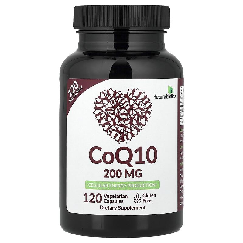 CoQ10, 200 mg, 120 Vegetarian Capsules