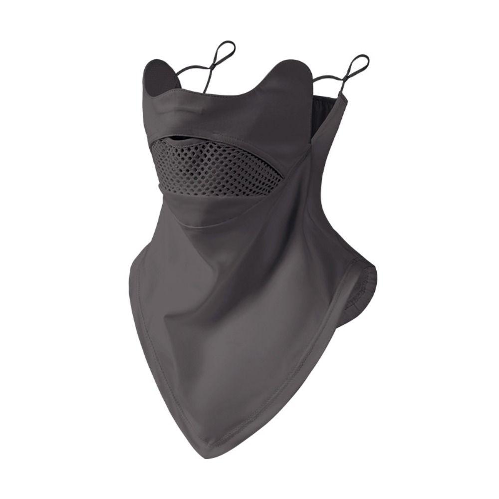 Breathable Sunscreen Mask Neck Anti UV Face Gini Mask Elastic Face Cover  Cycling