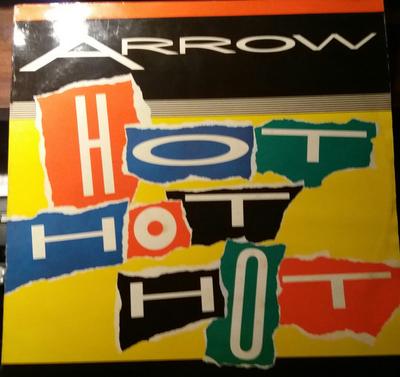 12-дюймовая пластинка ARROW - Hot-Hot-Hot ARROX1 Air 1984 Великобритания Регги, Ска и Даб Б/У