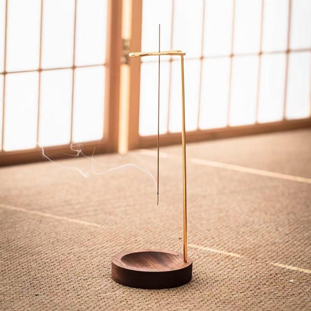 Stable Base Incense Stand Wooden Incense Tray Creative Incense Stick Holder Home Ornament