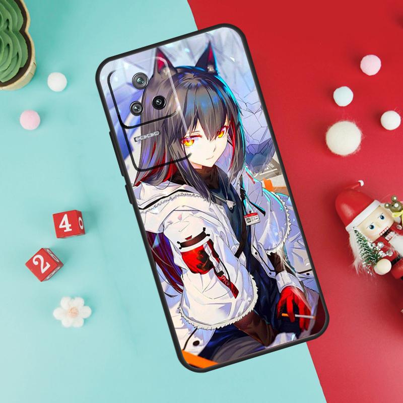 Чехол Arknights Техас для Xiaomi 13 12 Lite 11T 12T Pro 12X POCO X3 X5 F5 Pro F4 X4 GT M5s C40 F3 Задняя крышка