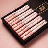 1 Pair of Household Kitchen Chinese Pink Cherry Blossoms Alloy Chopsticks Chopsticks Hot Pot Cooking Utensils Cute Chopsticks