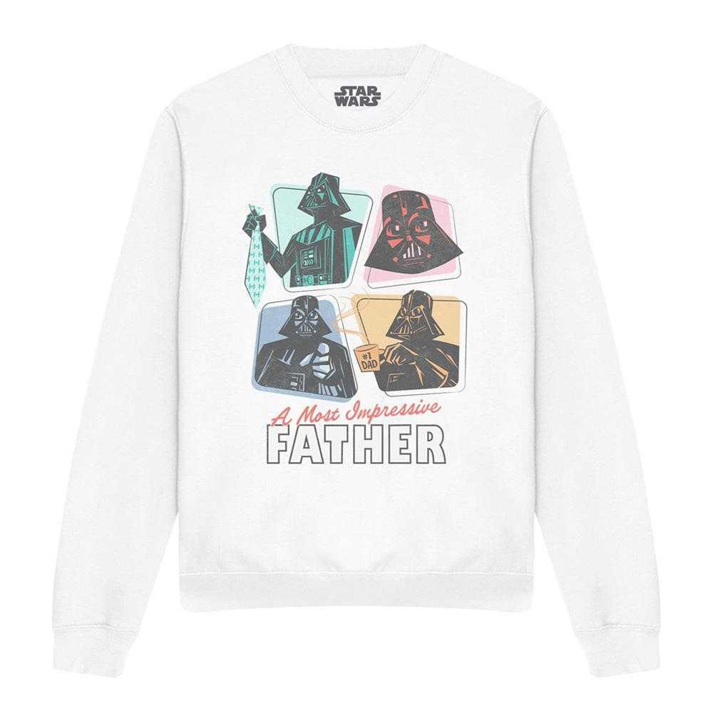 Star Wars Unisex Adult A Most Impressive Father Sweatshirt
