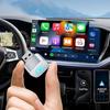 Беспроводной адаптер CarPlay с сигнальной лампой для iPhone Android Auto 2 в 1 проводной к беспроводному AI Box USB-подключение для грузовика