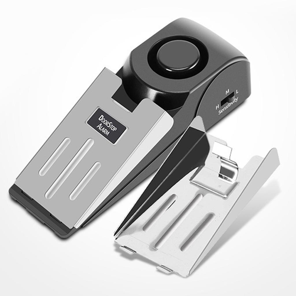 Дверной стоп-сигнал Противоугонная сирена 120 дБ Портативная дверная стопорная охранная сигнализация для дома и квартиры