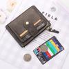 Модный деловой кошелек для монет, удостоверение личности, кредитный чехол, кожаный маленький кошелек, держатель для карт