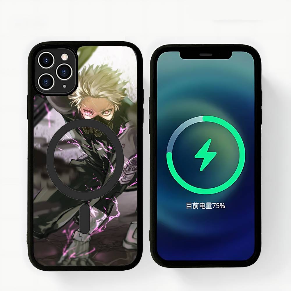 Kaiju NO.8 Narumi Gen Anime Phone Case Magnetic Case For IPhone 16 14 13 12 11 15 Pro Max Plus For Magsafe Wireless Charge Cover