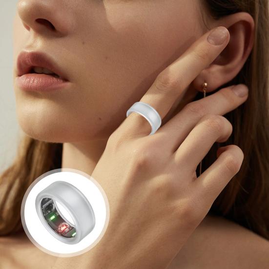 1/2Pcs Silicone Ring Protective Cover Ring Protector Wear Resistant Scratch-proof Easy To Install Smart Ring Sleeve for Oura Ring Gen