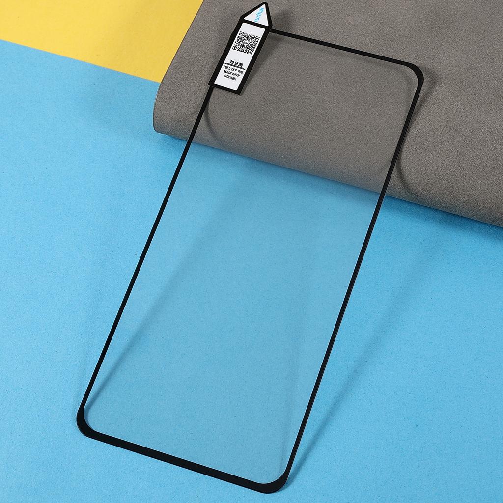 RURIHAI Secondary Hardening Tempered Glass Screen Film 0.26mm Full Glue 2.5D Anti-Scratch Screen Protector for Oppo Reno7 5G (China)