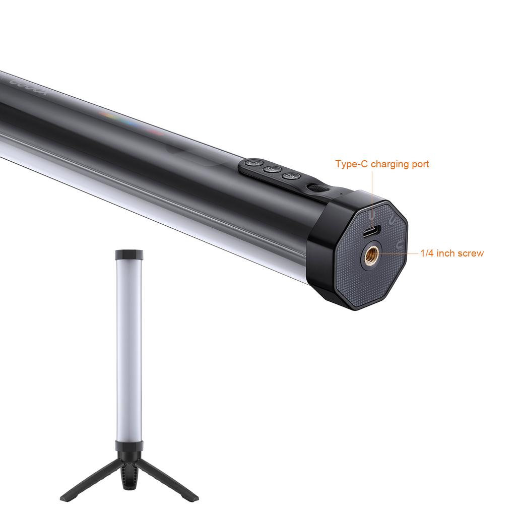 Godox TL30 Полноцветный RGB ламповый светильник Профессиональный светодиодный светильник для фотосъемки Палочка с двухцветной температурой