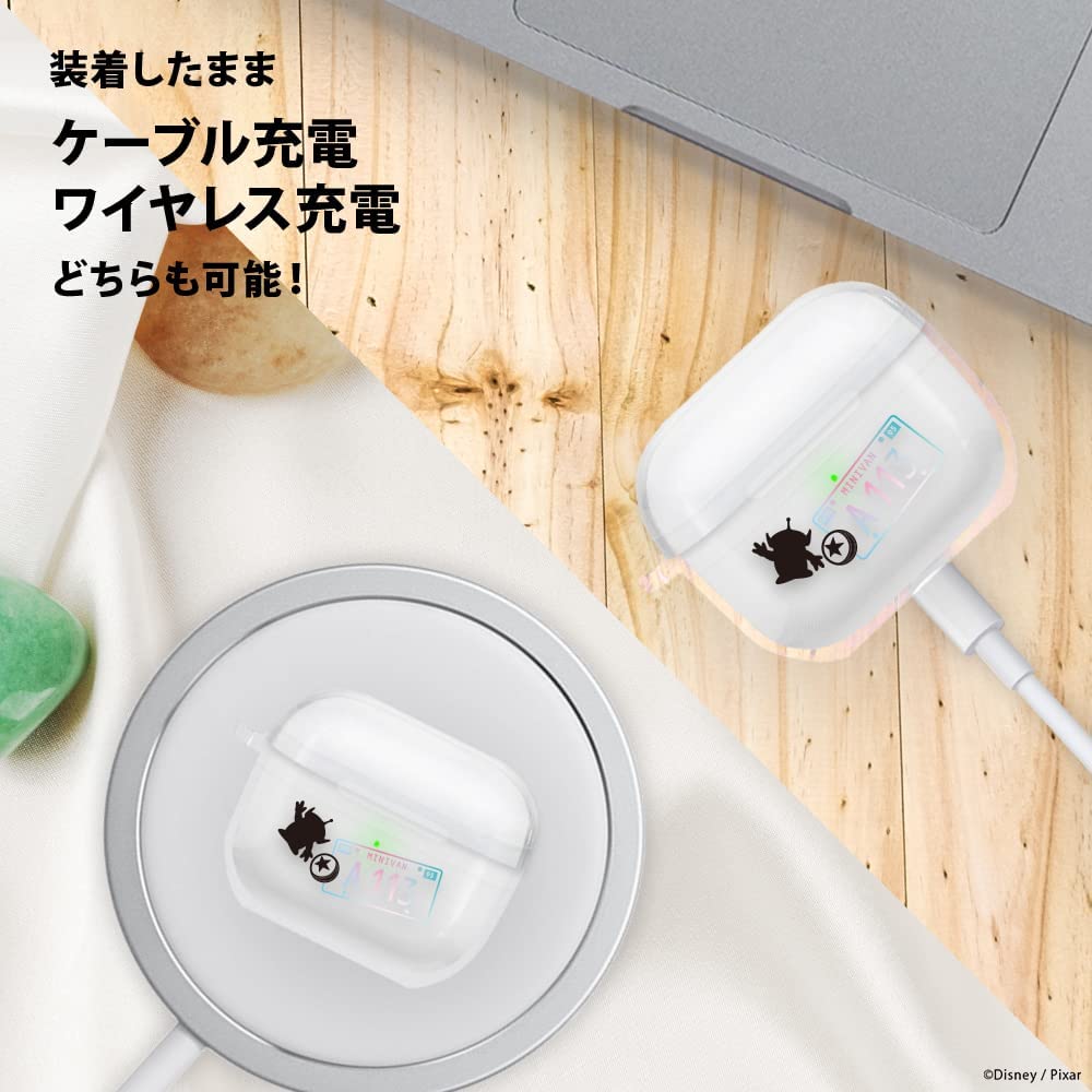 Premium Style AirPods 3rd Generation Antibacterial Soft Case [Alien] PG-DAP3TP04LGM