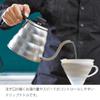 Hario V60 Drip Kettle Vono Hairline Silver Practical Capacity 800ml GasIH Compatible Made In Japan Present Gift Gift VKBR-120-HSV