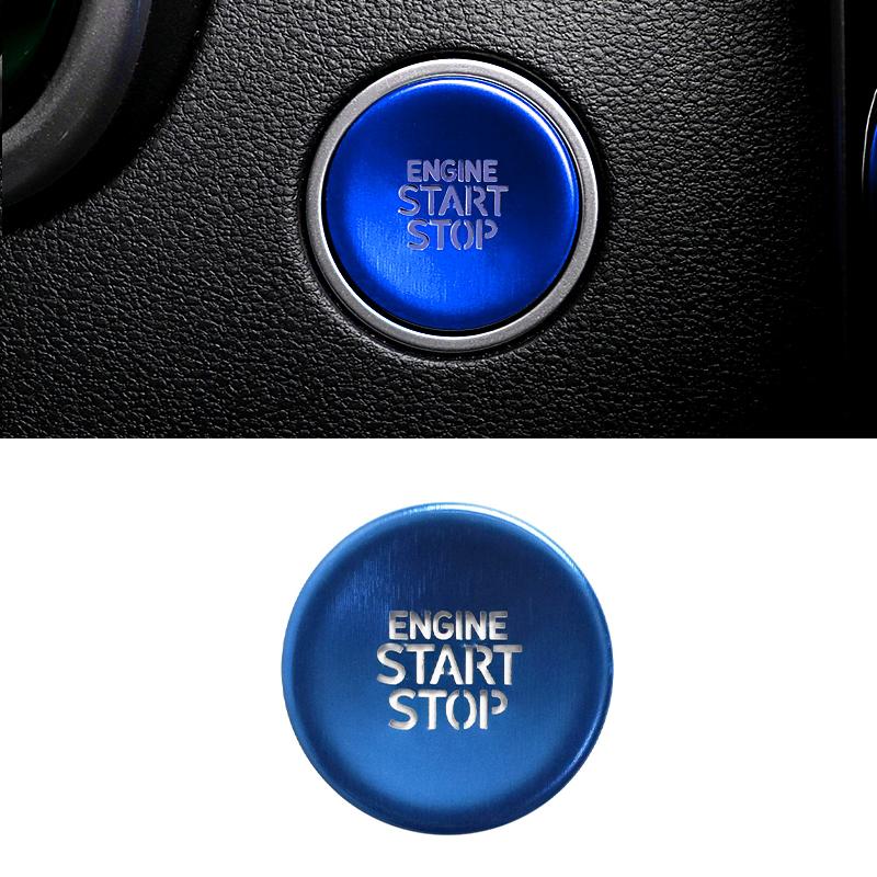 Car One-click Start Stop Button Protective 3d Engine Ignition Panel Trim For Hyundai Tucson Nx4 Hybrid N Line
