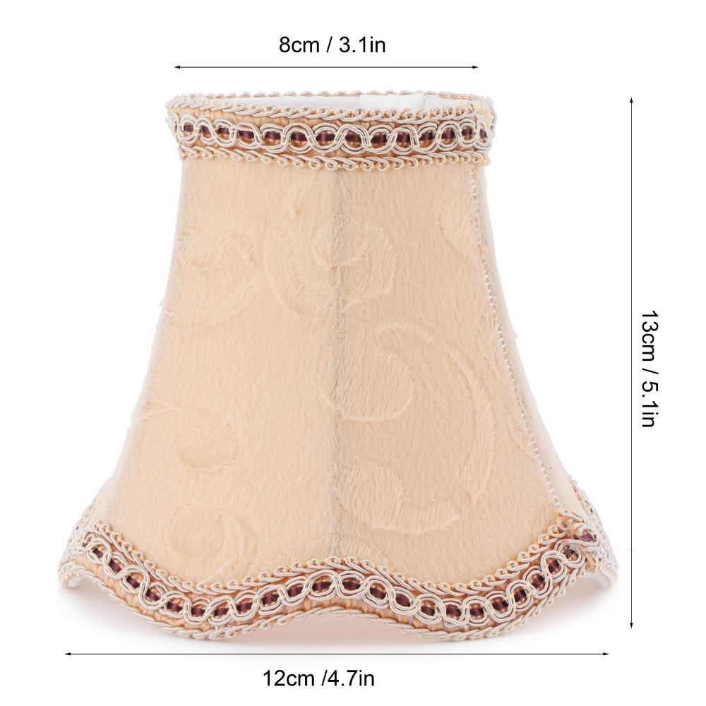 3PCS Clip On Design Lampshade Fabric Small Lamp Shades Simple Wall Lamp Shade Floor Lamp