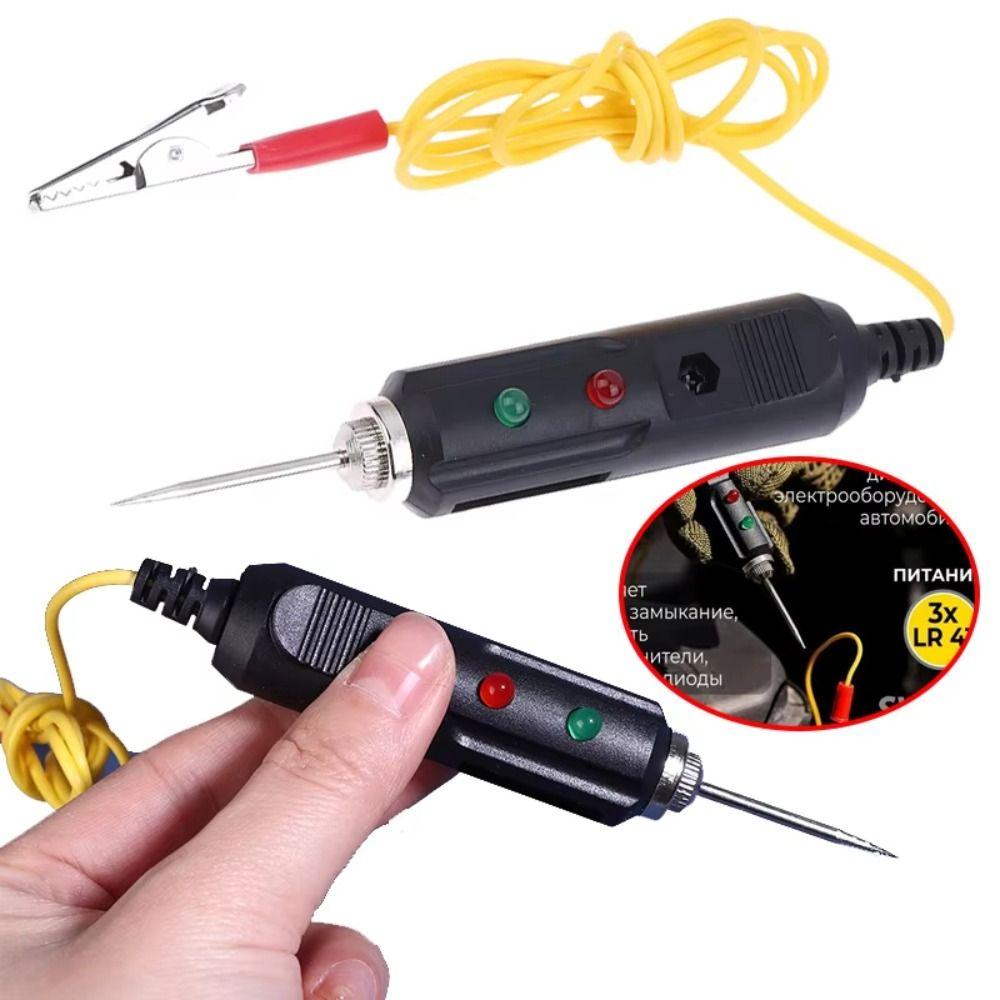 Dual-color LED Car Electrical Equipment Tester Car Voltage Test Probe  For Automobile