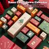 Diy Advent Calendar Christmas Countdown Calendars With 24 Cardboard Treasure Boxes Xmas Empty Countdown Calendar