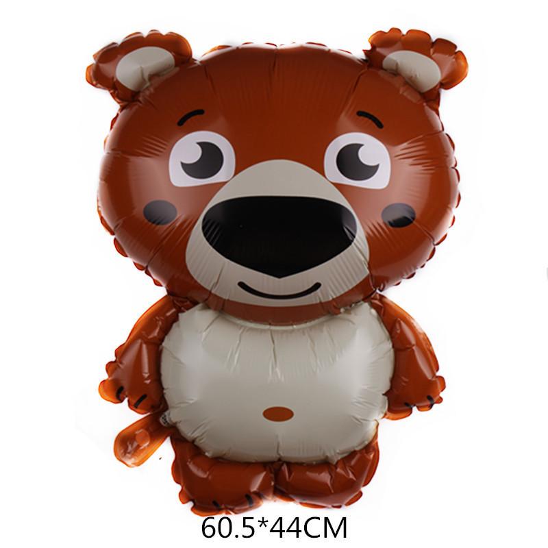 Двенадцать милых мультяшных воздушных шаров с животными. Новые воздушные шары.