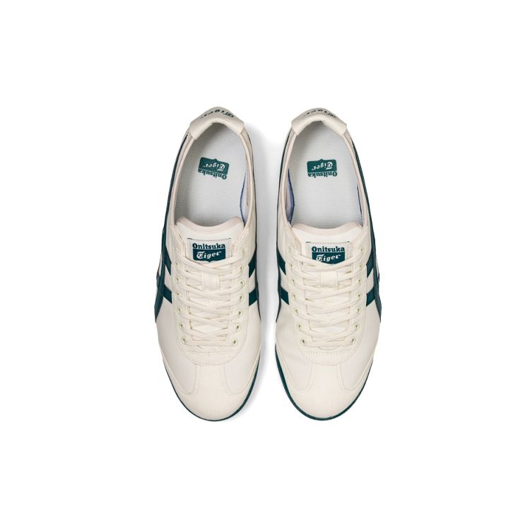 ONITSUKA TIGER Унисекс кроссовки Mexico 66 Кремовый Вельвет Сосна Низкие 1183B497-103