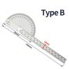Goniometer Angle Meter Measuring Ruler Metal Angle Finder Protractor Woodworking Tools Angle Ruler