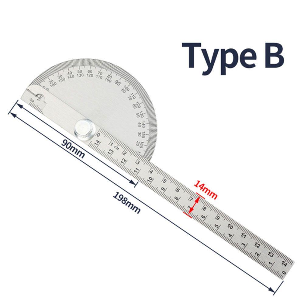 Goniometer Angle Meter Measuring Ruler Metal Angle Finder Protractor Woodworking Tools Angle Ruler