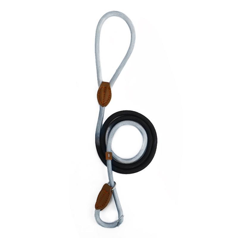 Поводок для бега домашних животных на открытом воздухе, удобная защитная веревка, утолщенный регулируемый поводок для прогулок с собакой, круглый поводок