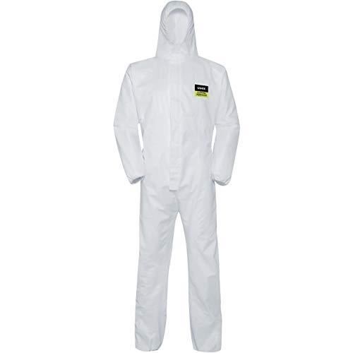 Combinaison jetable - UVEX - 9844912 - Blanc - XL - Antistatique