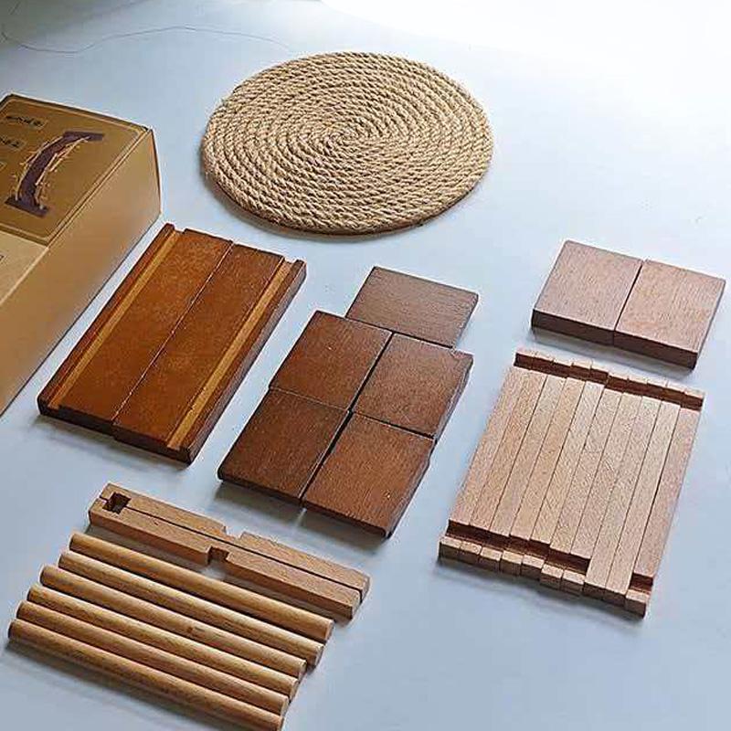 Деревянный DIY арочный мост Лу Бан Головоломки Инженерное строительство Строительные игрушки для детей Мальчиков Девочек Творческие Образовательные Подарки