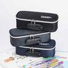 Password Pencil Case Pen Holder Large Capacity Stationery Box Coded Lock Office School Storage Bag